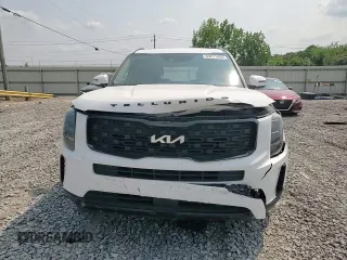 2022 Kia Telluride EX with VIN 5XYP3DHC3NG291087, listed as a Copart auction lot 59271455 with 75,318 mi miles and Salvage title. Bid and sale history available at DreamBid. Image 14.