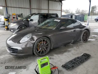 2013 Porsche 911 Carrera S with VIN WP0AB2A93DS120408, listed as a Copart auction lot 45740335 with 65,608 mi miles and Salvage Title. Bid and sale history available at carsss.com. Image 1.
