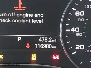 2013 Audi A7 3.0 Prestige with VIN WAU2GAFC1DN142732, listed as a IAAI auction lot 41396761 with 116,980 mi miles. Bid and sale history available at carsss.com. Image 15.