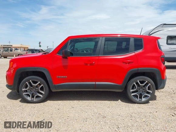 2021 Jeep Renegade Upland with VIN ZACNJDAB4MPM26829, listed as a IAAI auction lot 42261361 with 16,417 mi miles and . Bid and sale history available at DreamBid. Image 14.