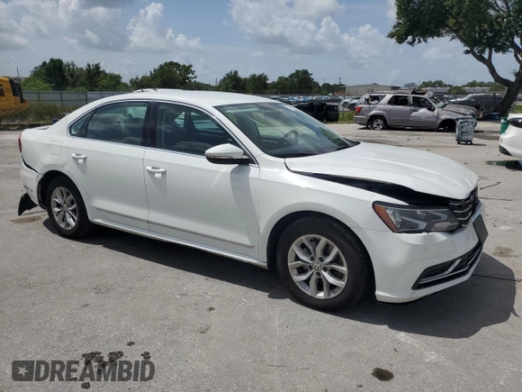 2017 Volkswagen Passat S with VIN 1VWAT7A3XHC070156, listed as a Copart auction lot 59596505 with 202,446 mi miles and Salvage title. Bid and sale history available at DreamBid. Image 4.