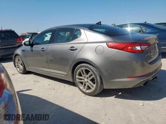 2013 Kia Optima SX with VIN 5XXGR4A67DG113284, listed as a Copart auction lot 51939005 with 187,172 mi miles and Clean Title. Bid and sale history available at carsss.com. Image 2.