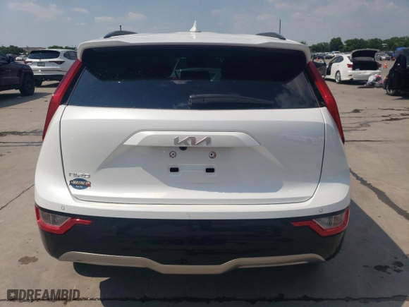 2023 Kia Niro EV Wind with VIN KNDCR3L13P5016327, listed as a Copart auction lot 62726464 with 16,157 mi miles and Clean Title. Bid and sale history available at carsss.com. Image 6.