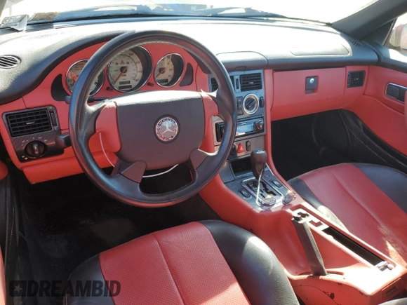 1998 Mercedes-Benz SLK 230/320 with VIN WDBKK47F6WF064407, listed as a Copart auction lot 76176654 with 74,421 mi miles and Clean Title. Bid and sale history available at DreamBid. Image 8.