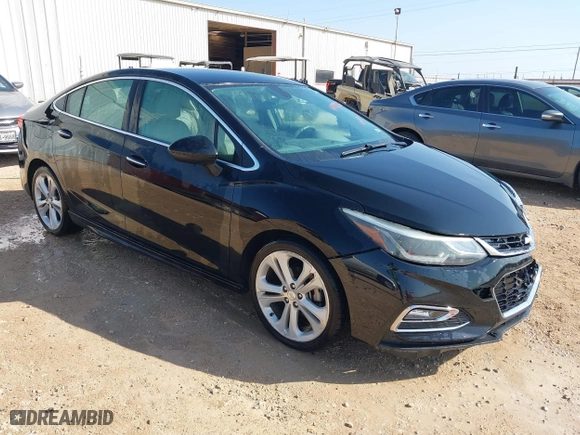 2016 Chevrolet Cruze Premier with VIN 1G1BG5SM5G7253259, listed as a IAAI auction lot 41899290 with 150,707 mi miles. Bid and sale history available at carsss.com. Image 1.