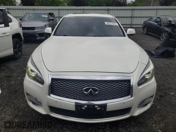 2015 Infiniti Q70 z VIN JN1BY1AR1FM561445, wystawiony jako Copart lot #58377655 z przebiegiem 202 174 mil mil oraz Szkoda całkowita • Salvage title. Historia ofert i sprzedaży dostępna na DreamBid. Obrazek 5.