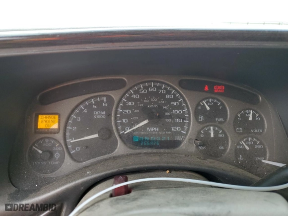 2002 GMC Yukon Denali with VIN 1GKEK63U72J114502, listed as a Copart auction lot 78327824 with 266,426 mi miles and Clean Title. Bid and sale history available at carsss.com. Image 9.