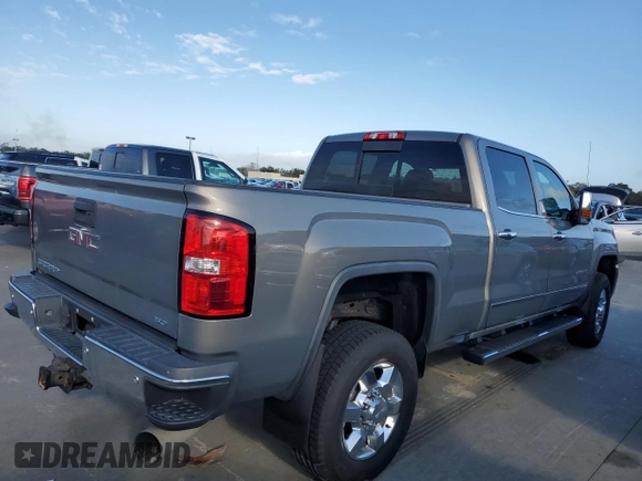 2017 GMC Sierra 2500HD SLT with VIN 1GT12TEY4HF160180, listed as a Copart auction lot 75448554 with 0 mi miles and Non Repairable. Bid and sale history available at carsss.com. Image 3.