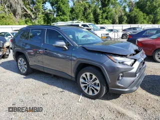 2022 Toyota RAV4 XLE Premium with VIN 2T3C1RFVXNC198804, listed as a Copart auction lot 52865365 with 50,677 mi miles and Non repairable. Bid and sale history available at DreamBid. Image 4.
