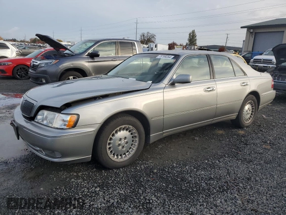 1999 Infiniti Q45 z VIN JNKBY31A3XM602869, wystawiony jako Copart lot #78799354 z przebiegiem 189 083 mil mil oraz Szkoda całkowita • Salvage title. Historia ofert i sprzedaży dostępna na DreamBid. Obrazek 1.