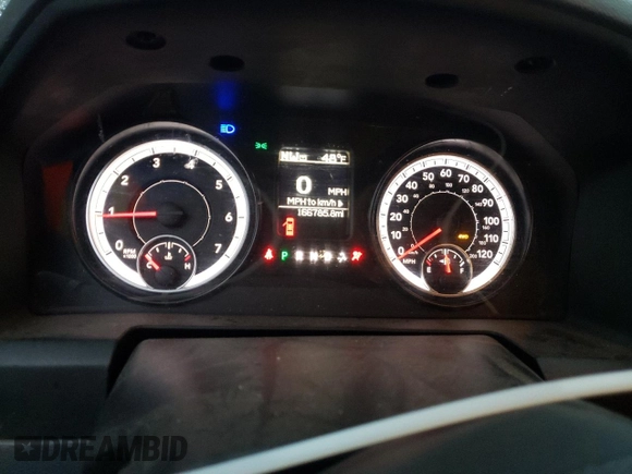 2015 Ram 1500 Tradesman with VIN 3C6RR7KT4FG700631, listed as a Copart auction lot 83668364 with 166,785 mi miles and Salvage title. Bid and sale history available at DreamBid. Image 9.