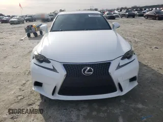 2014 Lexus IS 350 with VIN JTHBE1D20E5009785, listed as a Copart auction lot 43390055 with 163,556 mi miles and Salvage title. Bid and sale history available at DreamBid. Image 5.