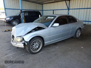 2002 BMW 3 Series 330Ci with VIN WBABN53412JU26649, listed as a Copart auction lot 72139944 with 214,534 mi miles and Salvage Title. Bid and sale history available at carsss.com. Image 1.