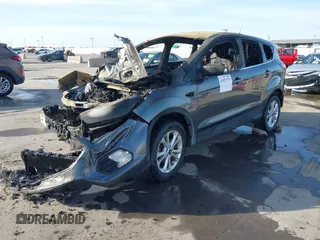 2019 Ford Escape SE with VIN 1FMCU0GD3KUA29977, listed as a IAAI auction lot 41822579 with 1 mi miles. Bid and sale history available at carsss.com. Image 2.