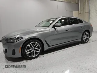 2024 BMW 4 Series 430i xDrive with VIN WBA73AV09RFS86054, listed as a Copart auction lot 52459395 with 27,653 mi miles and Clean Title. Bid and sale history available at carsss.com. Image 1.