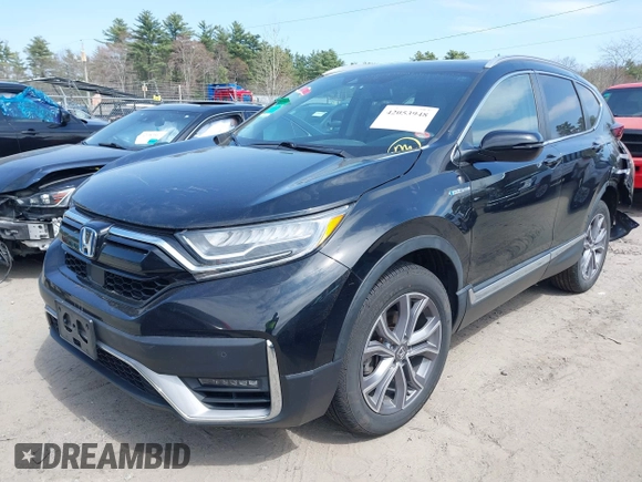 2020 Honda CR-V Touring with VIN 7FART6H96LE023782, listed as a IAAI auction lot 42053948 with 56,814 mi miles and . Bid and sale history available at DreamBid. Image 18.