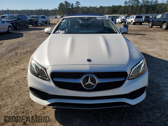 2018 Mercedes-Benz E-Class E 400 with VIN WDD1K6FB6JF039951, listed as a Copart auction lot 41745665 with 57,982 mi miles and Salvage Title. Bid and sale history available at carsss.com. Image 5.
