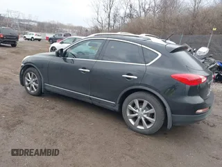 2012 Infiniti EX Journey with VIN JN1AJ0HR4CM450268, listed as a IAAI auction lot 41694446 with 160,023 mi miles. Bid and sale history available at carsss.com. Image 3.