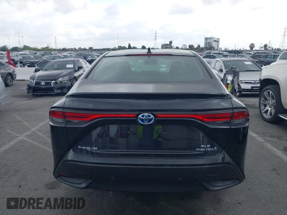 2021 Toyota Mirai XLE with VIN JTDAAAAA1MA002323, listed as a IAAI auction lot 42034157 with 16,592 mi miles and . Bid and sale history available at carsss.com. Image 16.
