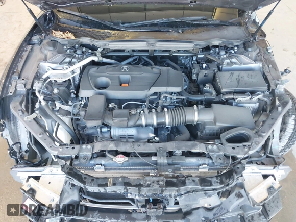 2021 Acura TLX w/Technology Package with VIN 19UUB6F46MA007285, listed as a IAAI auction lot 41517976 with 48,572 mi miles. Bid and sale history available at carsss.com. Image 10.