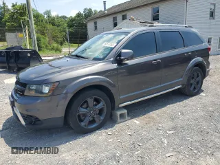 2018 Dodge Journey Crossroad with VIN 3C4PDCGG4JT370475, listed as a Copart auction lot 64512365 with 112,036 mi miles and Clean title. Bid and sale history available at DreamBid. Image 1.