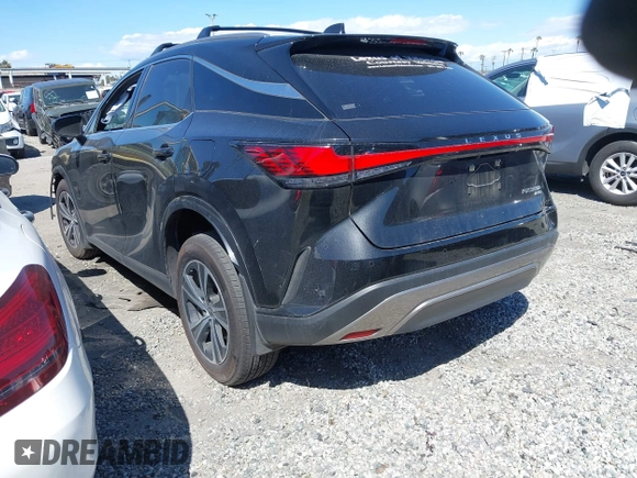 2024 Lexus RX 350h with VIN 2T2BBMCA6RC047627, listed as a IAAI auction lot 41748665 with 12,183 mi miles and . Bid and sale history available at DreamBid. Image 3.