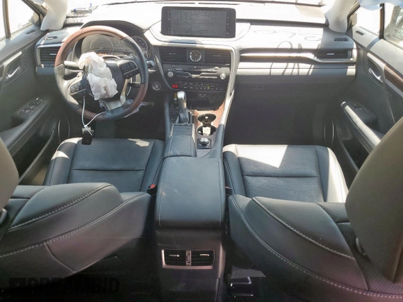 2021 Lexus RX 350 with VIN 2T2HZMAA4MC211118, listed as a Copart auction lot 58405465 with 44,956 mi miles and Salvage title. Bid and sale history available at DreamBid. Image 8.
