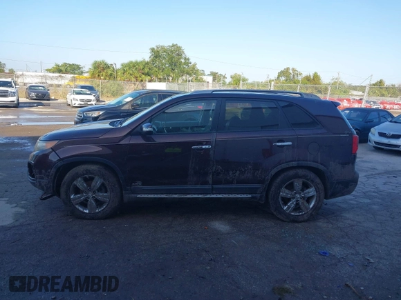 2012 Kia Sorento EX with VIN 5XYKUCA61CG247916, listed as a IAAI auction lot 40741466 with 1 mi miles. Bid and sale history available at carsss.com. Image 13.