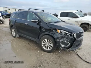 2016 Kia Sorento LX with VIN 5XYPGDA3XGG057840, listed as a Copart auction lot 41378625 with 106,225 mi miles and Salvage Title. Bid and sale history available at carsss.com. Image 4.