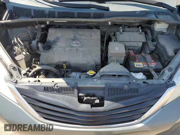 2013 Toyota Sienna LE AAS with VIN 5TDKK3DC5DS284804, listed as a Copart auction lot 60161435 with 126,399 mi miles and Salvage title. Bid and sale history available at DreamBid. Image 12.