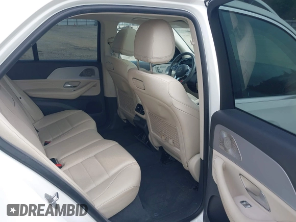 2020 Mercedes-Benz GLE 350 with VIN 4JGFB4KB3LA083931, listed as a IAAI auction lot 41938360 with 127,448 mi miles and . Bid and sale history available at DreamBid. Image 8.