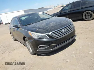 2016 Hyundai Sonata SE z VIN 5NPE24AF2GH281998, wystawiony jako IAAI lot #42495091 z przebiegiem 184 904 mil mil oraz . Historia ofert i sprzedaży dostępna na DreamBid. Obrazek 1.
