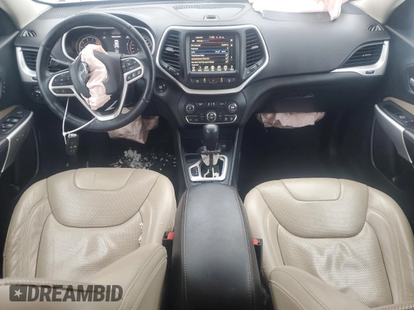 2017 Jeep Cherokee Limited with VIN 1C4PJLDS0HW578049, listed as a Copart auction lot 88270615 with 89,625 mi miles and Clean Title. Bid and sale history available at carsss.com. Image 8.