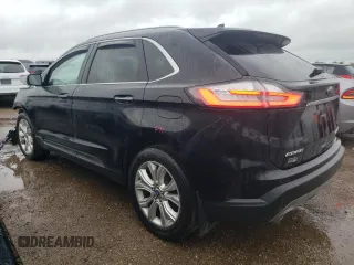 2020 Ford Edge Titanium with VIN 2FMPK4K97LBA16335, listed as a Copart auction lot 59462835 with 89,376 mi miles and Salvage title. Bid and sale history available at DreamBid. Image 2.