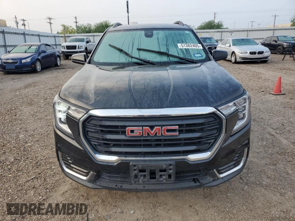 2022 GMC Terrain SLE z VIN 3GKALMEV6NL144450, wystawiony jako Copart lot #51382405 z przebiegiem Nie podano mil oraz Szkoda całkowita • Salvage title. Historia ofert i sprzedaży dostępna na DreamBid. Obrazek 5.