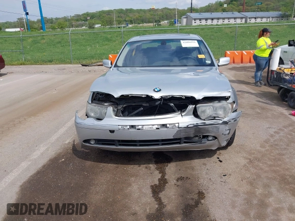 2003 BMW 7 Series 745Li with VIN WBAGN63443DR14666, listed as a IAAI auction lot 42088916 with 164,846 mi miles and . Bid and sale history available at DreamBid. Image 12.