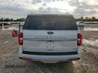 2023 Ford Expedition Max XLT with VIN 1FMJK1J80PEA10061, listed as a Copart auction lot 56744435 with 24,979 mi miles and Salvage title. Bid and sale history available at DreamBid. Image 6.