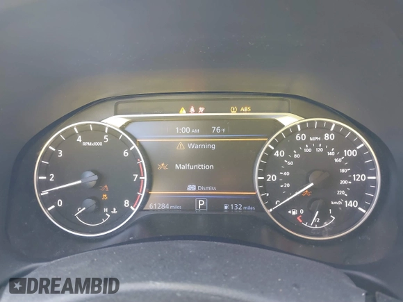 2022 Nissan Altima SR z VIN 1N4BL4CV8NN420653, wystawiony jako IAAI lot #41633021 z przebiegiem 61 284 mil mil oraz . Historia ofert i sprzedaży dostępna na DreamBid. Obrazek 7.