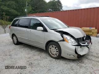 2008 Toyota Sienna XLE with VIN 5TDZK22C78S110833, listed as a Copart auction lot 54418805 with 80,616 mi miles and Salvage Title. Bid and sale history available at DreamBid. Image 4.