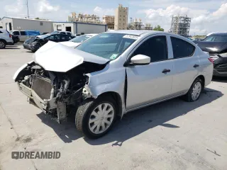 2017 Nissan Versa S Plus с VIN 3N1CN7AP0HL820549, выставлен на аукционе Copart как лот 57943035 с пробегом Не указан миль и Списание • Salvage title. История ставок и продаж доступна на DreamBid. Изображение 1.