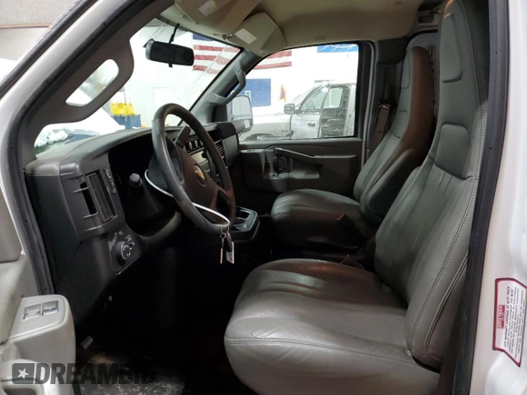 2020 Chevrolet Express Cargo Van with VIN 1GCWGAFGXL1257519, listed as a Copart auction lot 88048085 with 101,823 mi miles and Clean Title. Bid and sale history available at carsss.com. Image 7.
