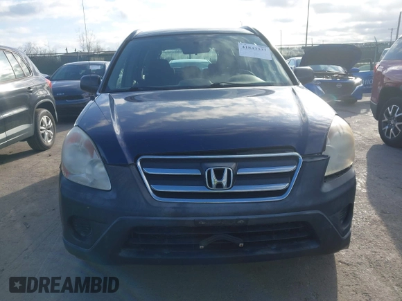 2006 Honda CR-V LX with VIN JHLRD785X6C013465, listed as a IAAI auction lot 41843337 with 237,622 mi miles and . Bid and sale history available at carsss.com. Image 12.
