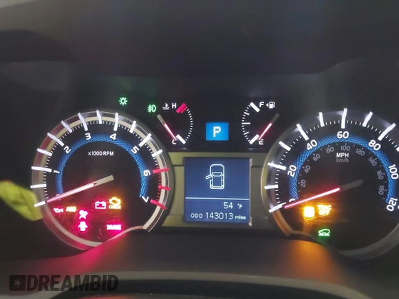 2016 Toyota 4Runner Limited with VIN JTEBU5JR0G5340216, listed as a IAAI auction lot 41824008 with 143,013 mi miles and . Bid and sale history available at DreamBid. Image 7.