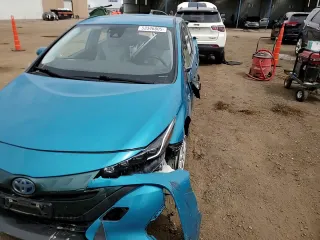 2020 Toyota Prius Prime LE with VIN JTDKARFP4L3120241, listed as a Copart auction lot 53346805 with 94,107 mi miles and Salvage Title. Bid and sale history available at carsss.com. Image 11.