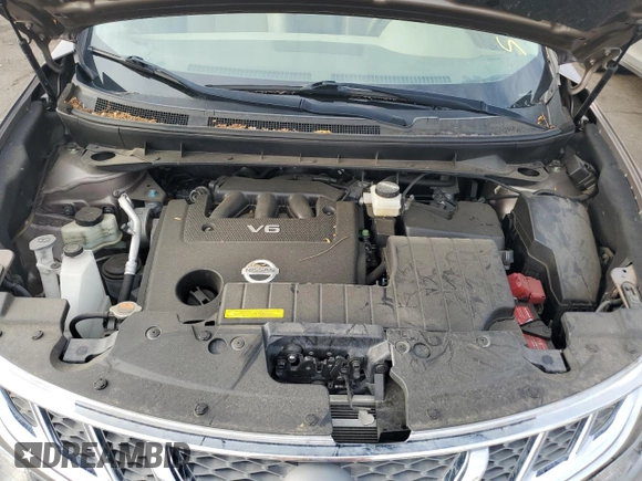 2014 Nissan Murano LE with VIN JN8AZ1MW4EW521410, listed as a Copart auction lot 59579204 with 62,032 mi miles and Salvage Title. Bid and sale history available at carsss.com. Image 12.