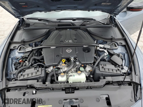 2024 Nissan Z Nismo with VIN JN1BZ4CH0RM367514, listed as a Copart auction lot 52297105 with 1,232 mi miles and Salvage Title. Bid and sale history available at DreamBid. Image 12.