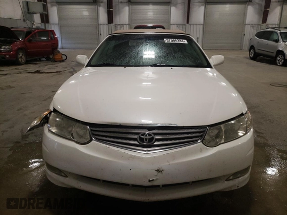 2003 Toyota Solara SE with VIN 2T1FF28P93C610446, listed as a Copart auction lot 87006284 with 249,343 mi miles and Salvage Title. Bid and sale history available at carsss.com. Image 5.