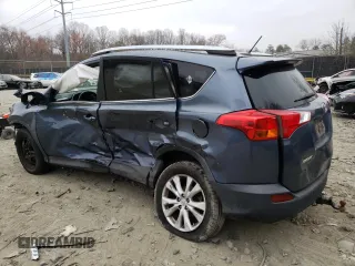 2014 Toyota RAV4 Limited with VIN 2T3DFREV7EW210395, listed as a Copart auction lot 48763165 with 0 mi miles and Salvage Title. Bid and sale history available at carsss.com. Image 2.