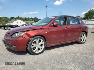2008 Mazda 3 S Grand Touring z VIN JM1BK344881120801, wystawiony jako Copart lot #61840135 z przebiegiem 107 554 mil mil oraz Szkoda całkowita • Salvage title. Historia ofert i sprzedaży dostępna na DreamBid. Obrazek 1.