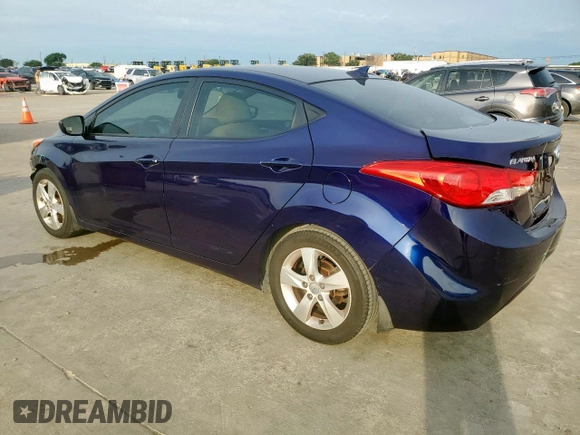 2013 Hyundai Elantra GLS с VIN 5NPDH4AE7DH433853, выставлен на аукционе Copart как лот 60228915 с пробегом 212 495 миль миль и Списание • Salvage title. История ставок и продаж доступна на DreamBid. Изображение 2.